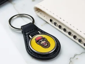 Porte‑clé Cuir Forme Supérieure Édition Course